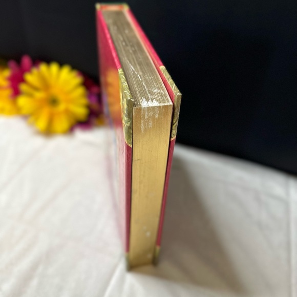 Christmas Treasury Family Classic Edition Tales Holiday Book Hardcover Gold Trim - Picture 7 of 8